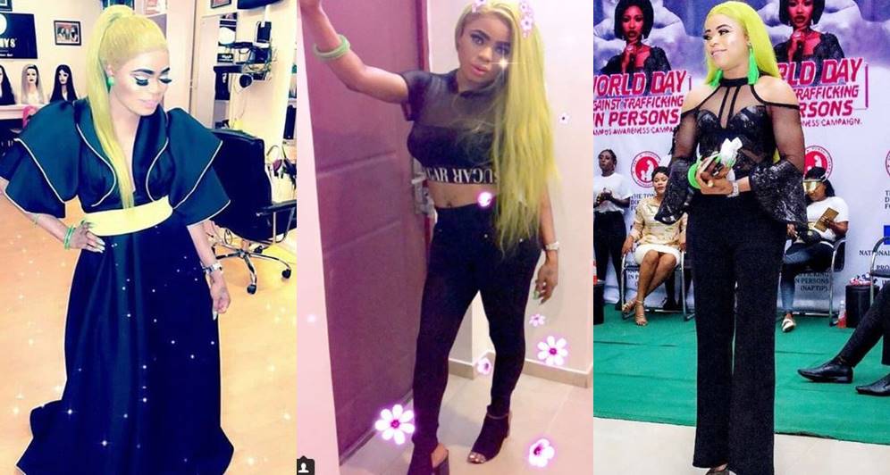 Bobrisky gives himself a new female name and explains why he chose the name