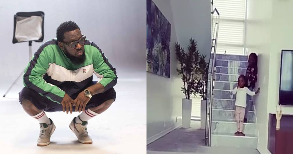 'Women are the same' - Timaya laments after his daughters won't stop interrogating him (Video)