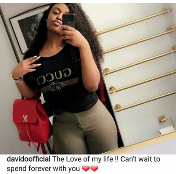 Davido promises Chioma 'Forever'