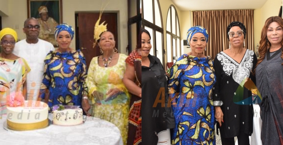 Osinbajo, Ita-Giwa, Danjuma, Abiola, Socialites Turn Up For Folawiyo's 76th Birthday (Photos)