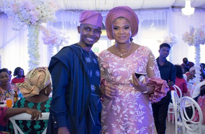 Comedian Teju baby face holds a flamboyant dedication for his twins in Lagos (photos)