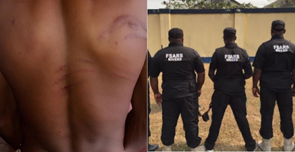 SARS officers allegedly brutalize man for eating at same Fried Yam spot as them