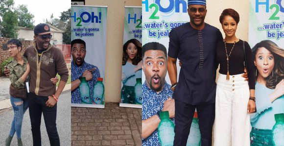 Ebuka Obi Uchendu and Adesua Etomi Wellington become brand Ambassadors For H2Oh