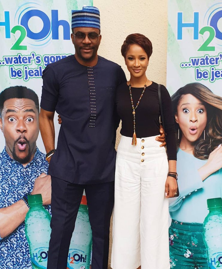 Ebuka Obi Uchendu and Adesua Etomi Wellington become brand Ambassadors For H2Oh