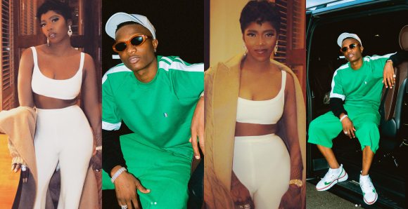 Wizkid and Tiwa Savage banter over who looks 'hot'