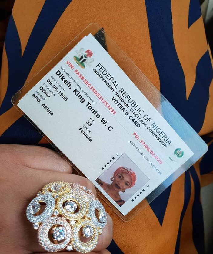 Tonto Dikeh Officially Changes Her Name To 'King Tonto'