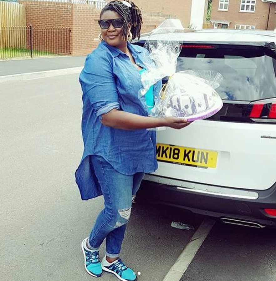 Comedian AY's Sister Buys Herself A Brand New Customized Car To Celebrate Her Birthday