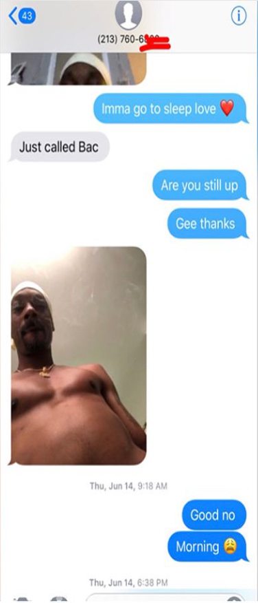 Snoop Dog Exposed By Instagram Thot For Allegedly Cheating On His Wife (Screenshots+Videos)