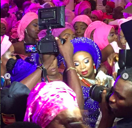 See photos from MC Oluomo's daughter's Introduction/Nikkah Ceremony