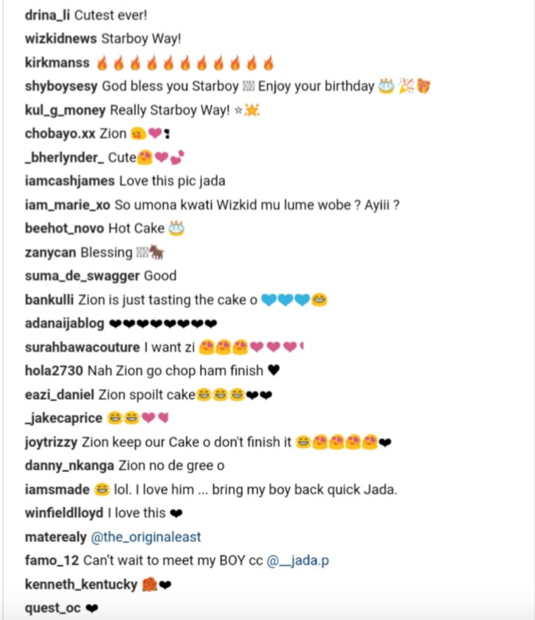 Fans React To Wizkid's Son Destroying The Cake Naomi Campbell Gave To Wizkid On His Birthday