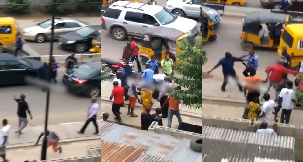 Policeman 'kills' bike rider in Lagos (Video)