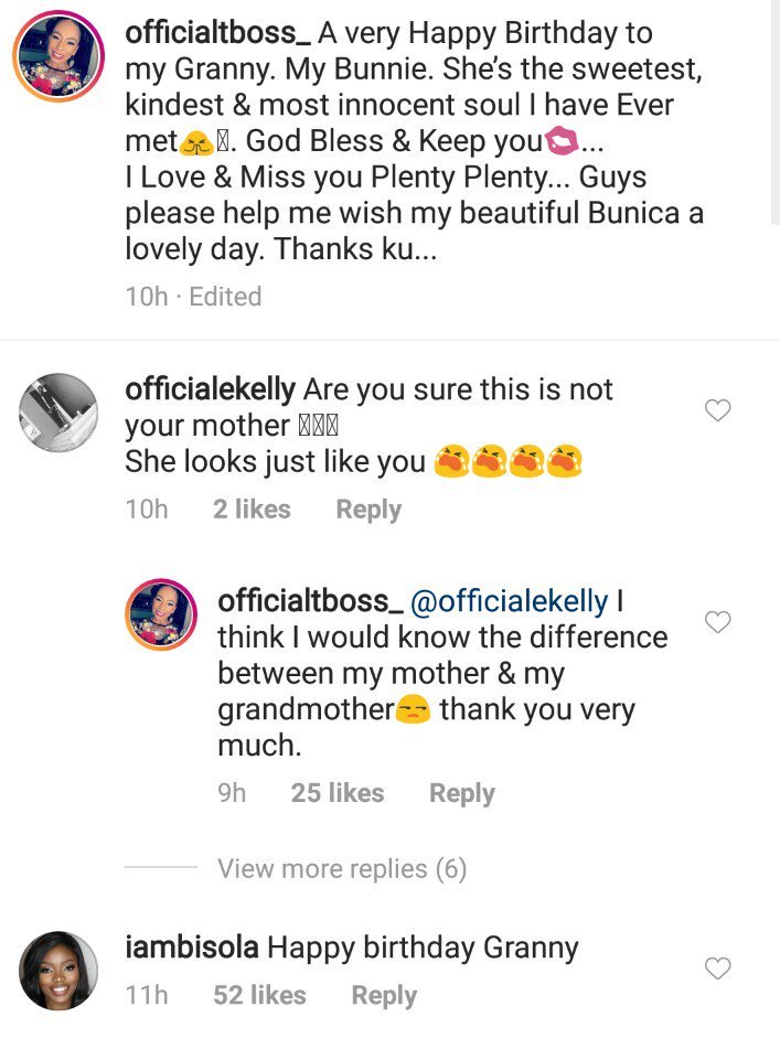 Tboss Celebrates Her Romanian Grandmother's Birthday