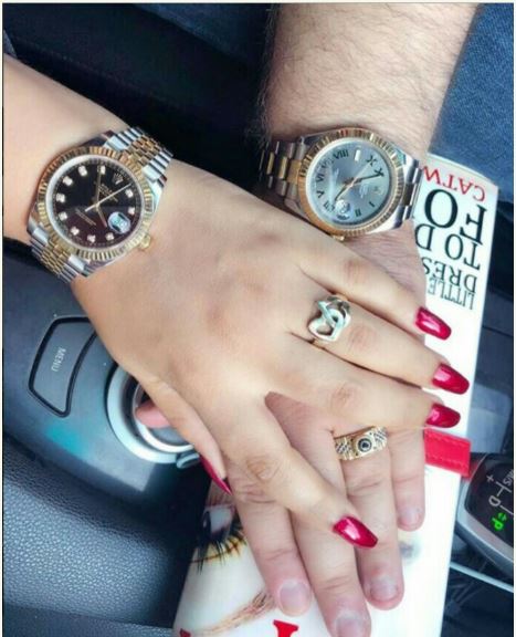 Nadia Buari and husband flaunt jewelries online