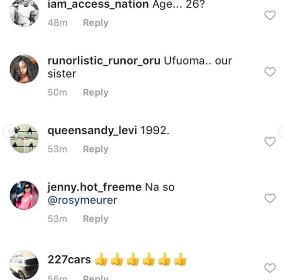 Outrage On Social Media As Actress Rosy Meurer Claims She Is 26