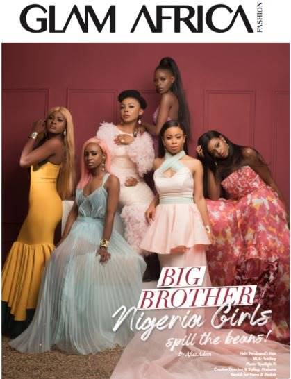 Alex, Anto, Khloe, Nina, and Other Ex-BBNaija's Housemates Slay on GLAM AFRICA Magazine (Photos)