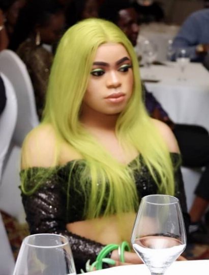 Bobrisky's Outfit To Halima Abubakar's 'Blood battle' Movie Premiere