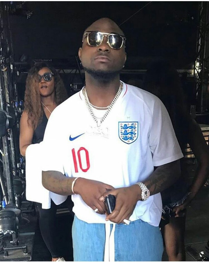 Davido's girlfriend Chioma gushes over him after his performance at Wireless Festival In U.K