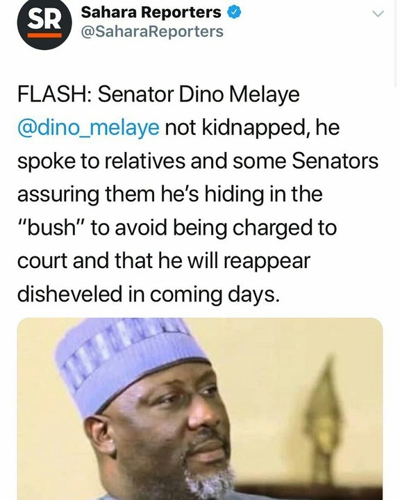 Dino Melaye was never kidnapped - Sahara Reporters