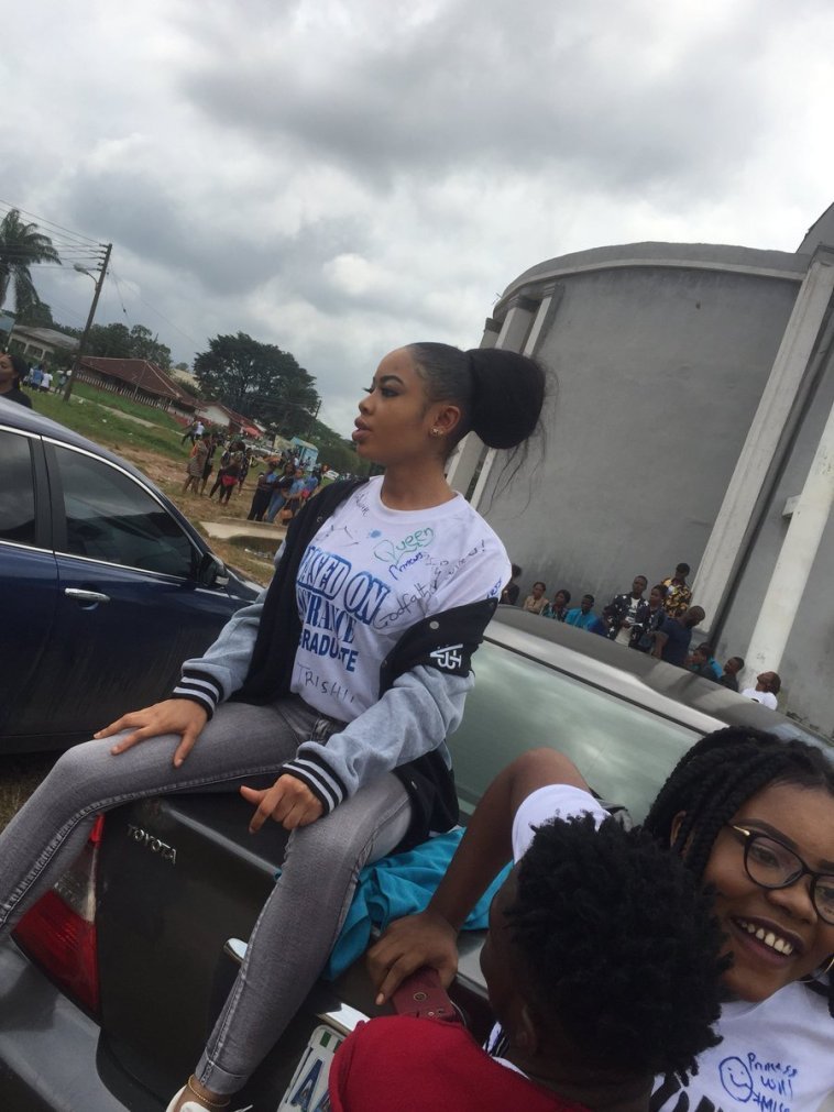 Nina excited as she is set to be an English graduate of Imo State University (Photos)