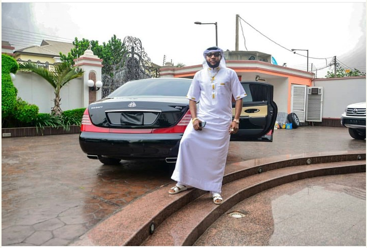 E-Money Poses Beside His $500,000 Maybach 62s In New Photo