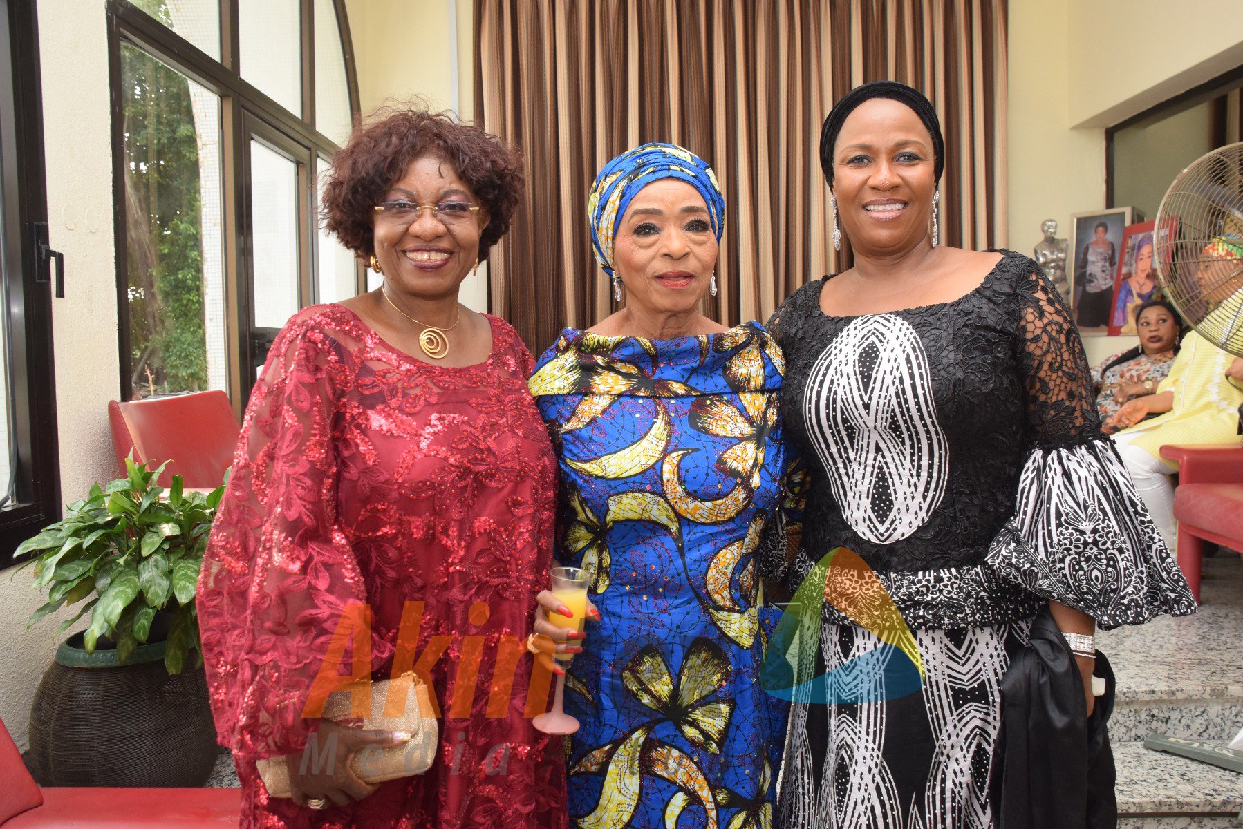 Osinbajo, Ita-Giwa, Danjuma, Abiola, Socialites Turn Up For Folawiyo's 76th Birthday (Photos)