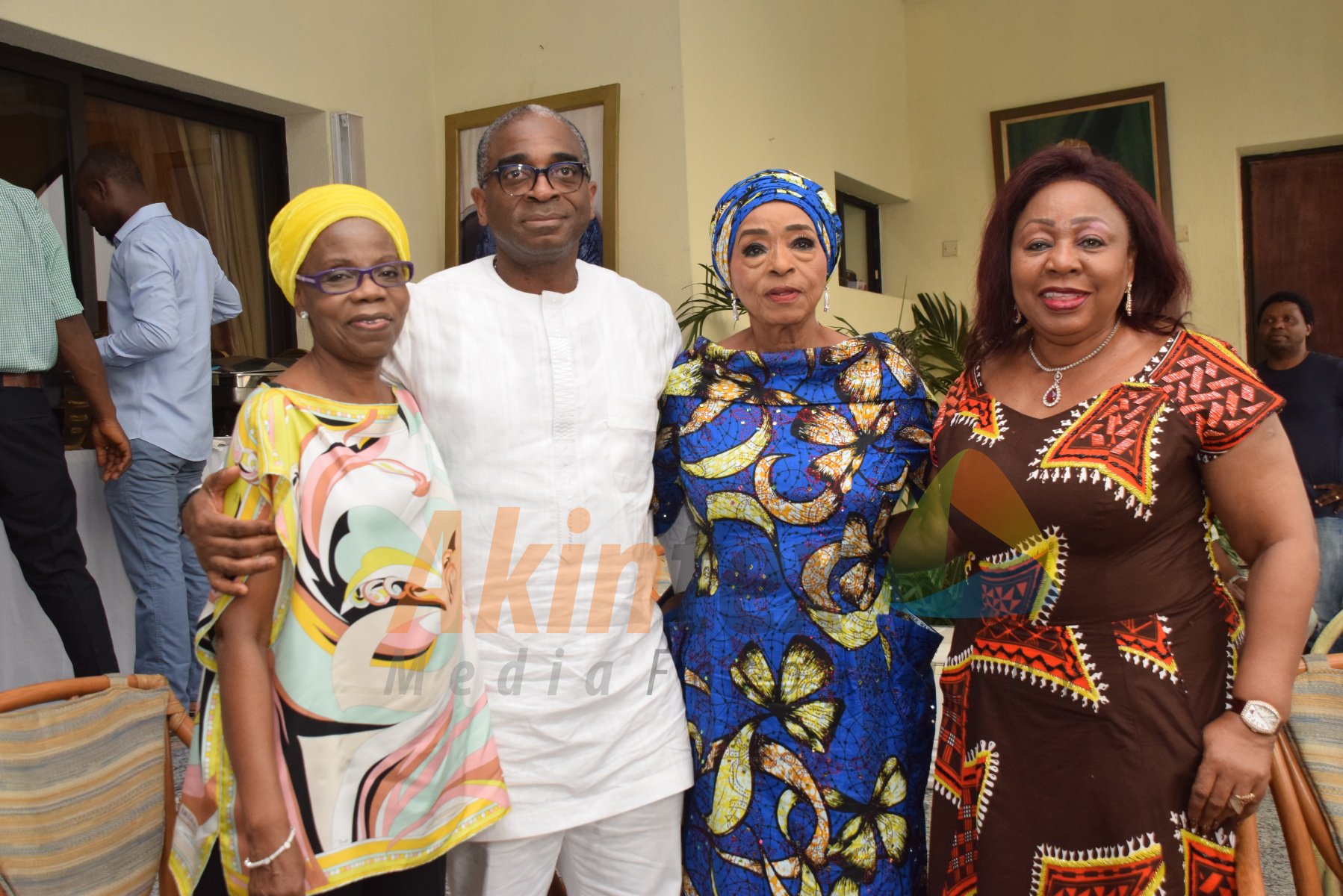 Osinbajo, Ita-Giwa, Danjuma, Abiola, Socialites Turn Up For Folawiyo's 76th Birthday (Photos)