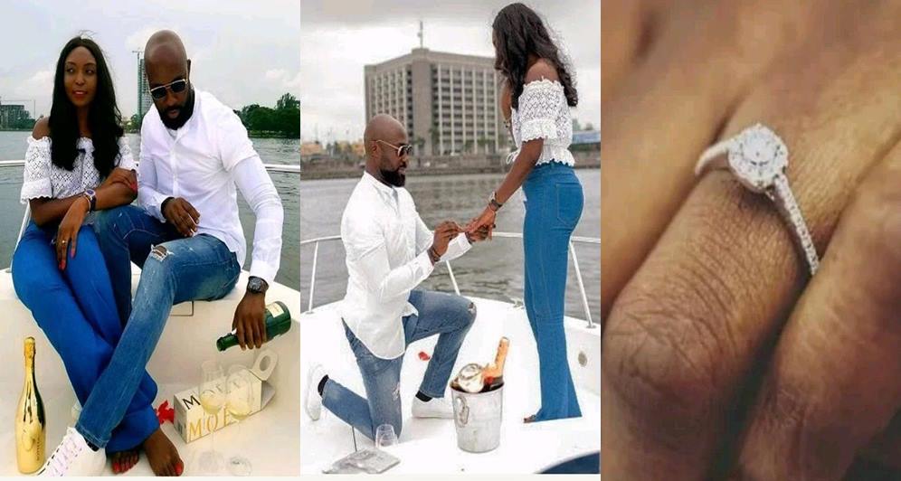 Nigerian Man Proposes To Girlfriend On A Boat In The Middle Of A River (Photos)