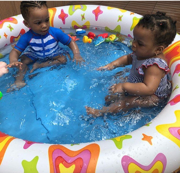 Paul Okoye Celebrates His Twins' First Birthday With Lovely Photos