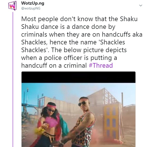 Shaku Shaku is a dance done by criminals - Twitter user says, as he reveals origin of the popular dance