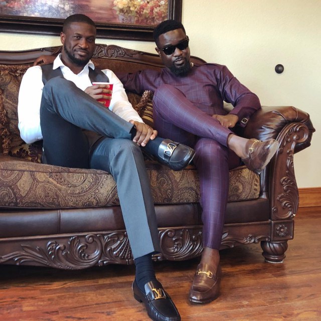 Peter Okoye replies a troll who criticized him for showing off Louis Vuitton