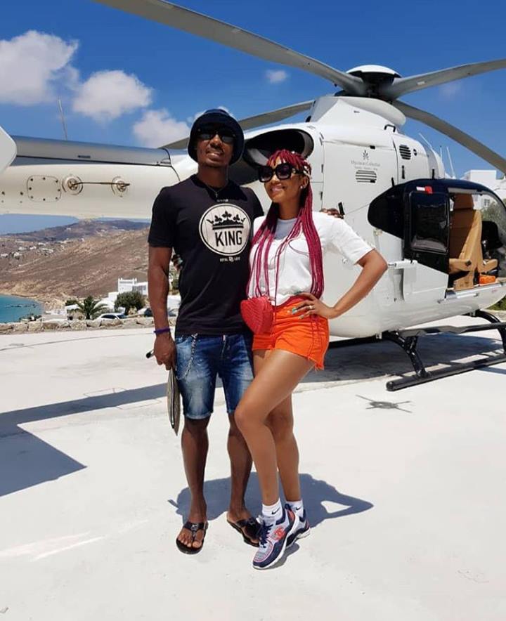 Odion Ighalo spends quality time with his family as they vacation in Greece (Photos)