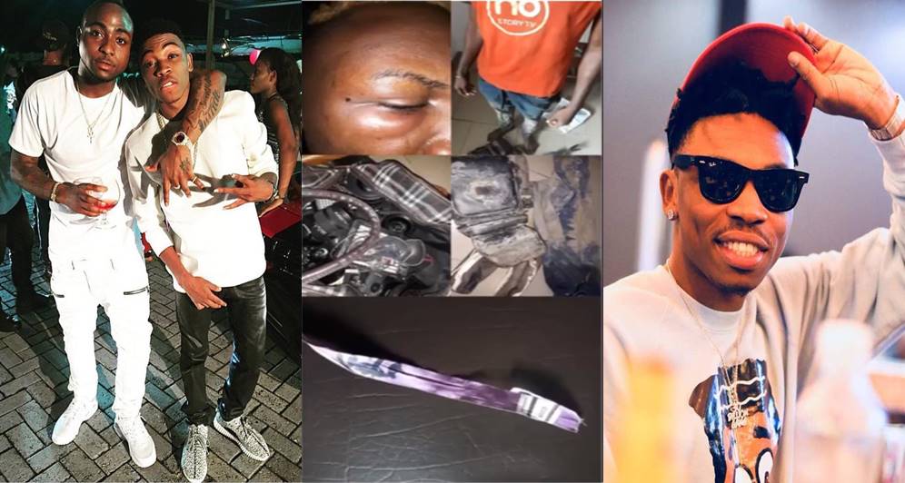 Mayorkun's concert marred with violence and s*x as Davido's bouncer assault journalist (Video)