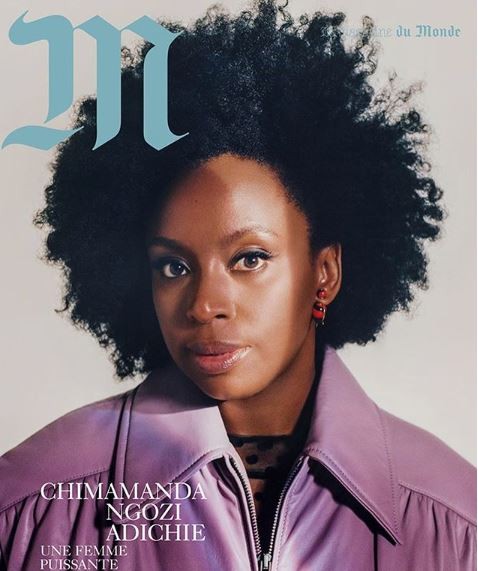 Chimamanda Adichie Graces Cover Of 'M-Le Monde' Magazine