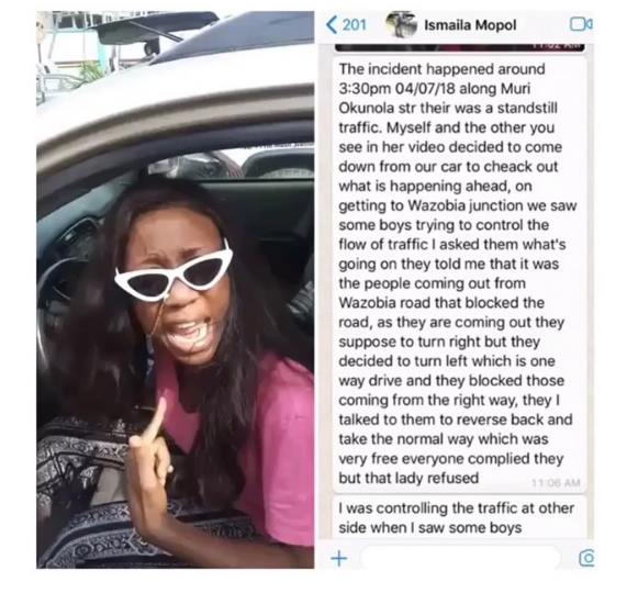 Police officer accused of slapping Korra Obidi shares video showing her slapping him