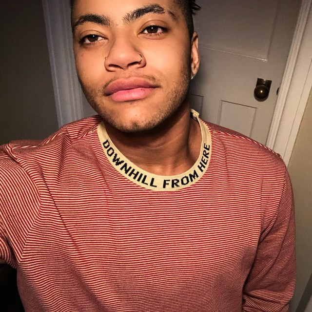 Sade Adu's transgender son shows off his chest after removing boobs