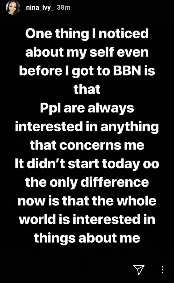 'You Call Me Dumb & Naive, But I Have A Car, House & Business'- Nina rants on IG