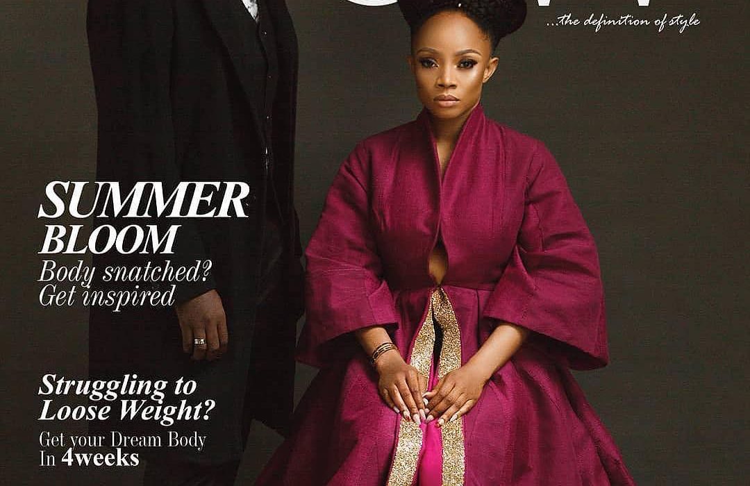 Toke Makinwa wows on the cover of WOW Magazine
