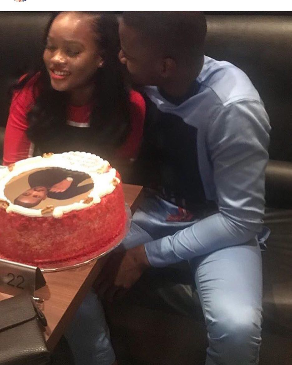 Cee-c and Leo share romantic moments at his birthday dinner (Video)