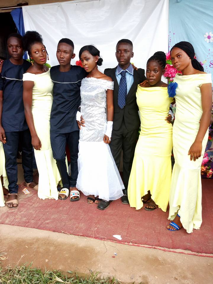 19-Years-Old Nigerian Secondary School Students Get Married (Photos)