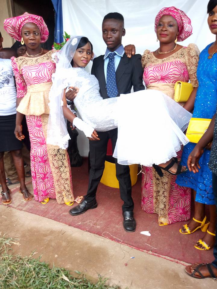 19-Years-Old Nigerian Secondary School Students Get Married (Photos)