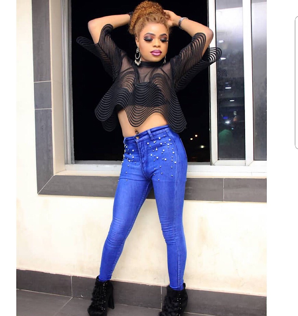 We can see your d**k - Fans to Bobrisky for rocking tight jeans (Photos)