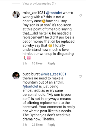 Fans slam Peter Okoye and Tonto Dikeh for consoling Dbanj by saying 'My son is your son'