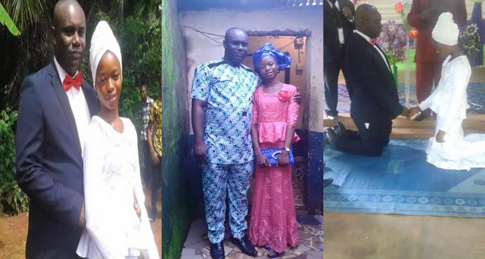 'This marriage is divine' - Man who married 17-year-old girl in Imo state