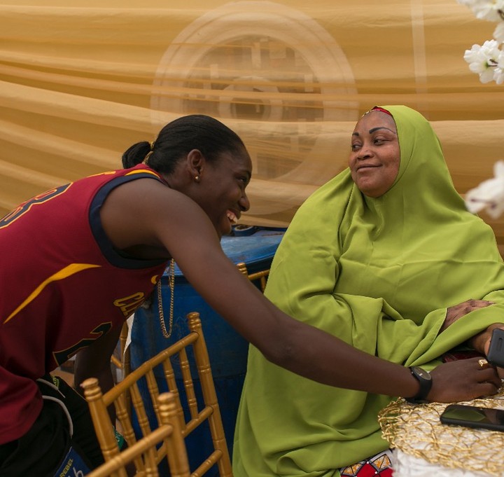 Photos From Super Falcons' star, Asisat Oshoala's House Warming Party