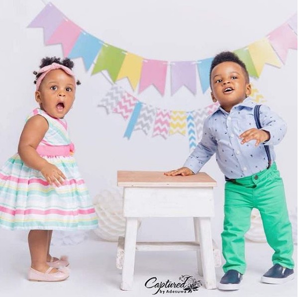 Paul Okoye Celebrates His Twins' First Birthday With Lovely Photos