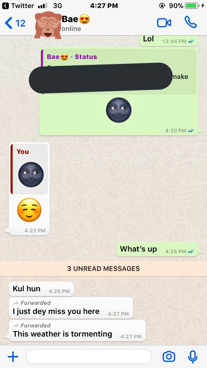 How WhatsApp feature ended a relationship (Screenshots)