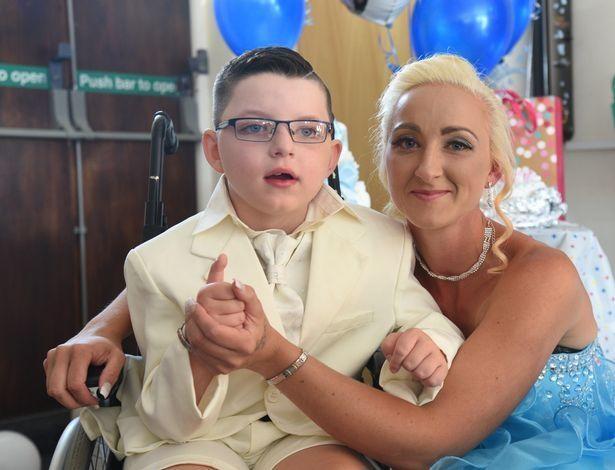 Terminally Ill 7-Year-Old Boy Marries His Mum To Fulfill His Last Wish (Photos)