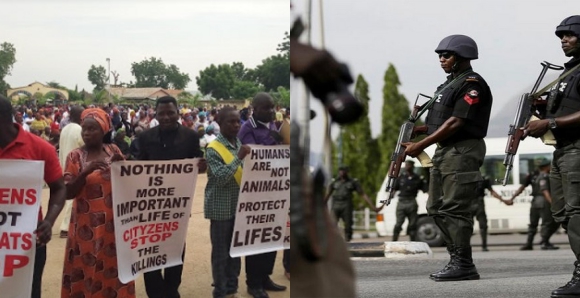 Police Halt CAN Peaceful Procession Over Killings In Adamawa