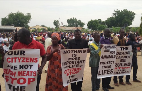 Police Halt CAN Peaceful Procession Over Killings In Adamawa