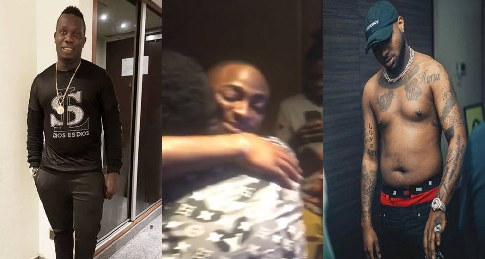 'God bless you for this honour' - Duncan Mighty says as he prostrates for Davido (Video)